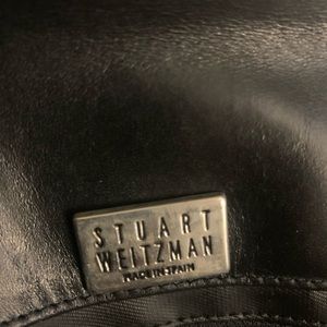 Stuart Weitzman Suede and leather Satchel